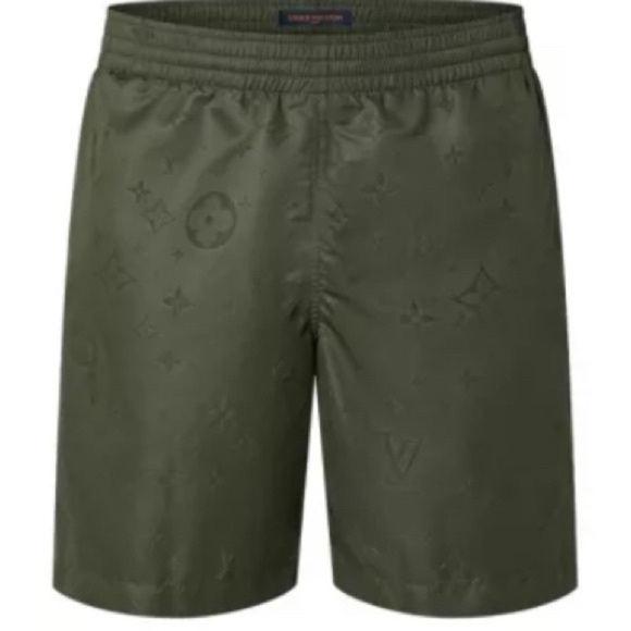 Authentic ~ Louis Vuitton Monogram Swim Shorts - Picture 12 of 12